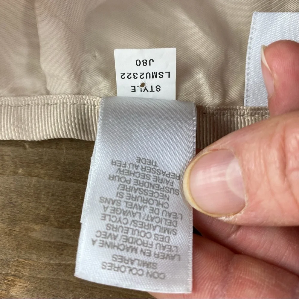 Liz Claiborne cream tan